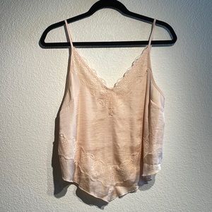 free people - pink tank top